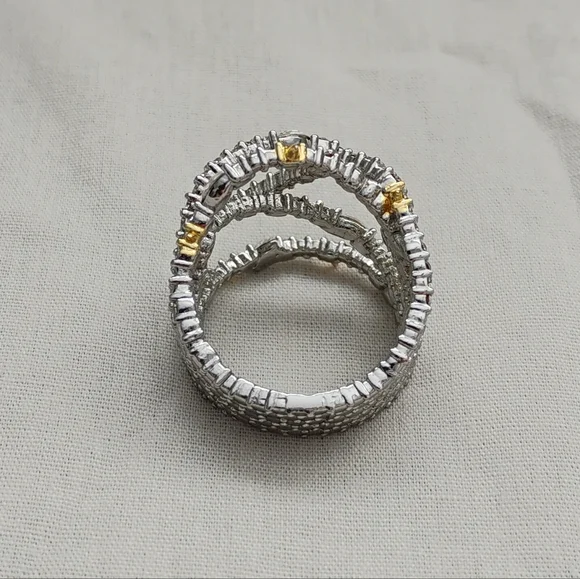 Alexis Bittar Pave Orbiting Ring Size 7 - Picture 5 of 6